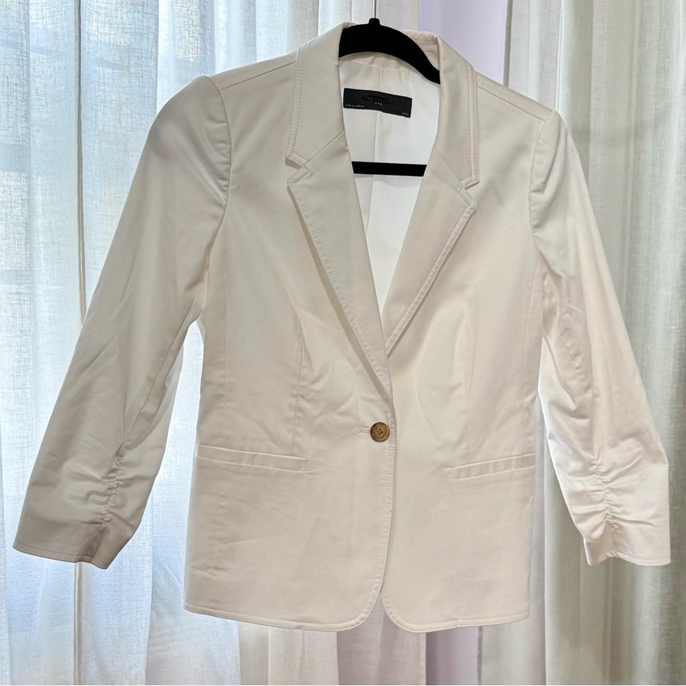 The Limited White Blazer